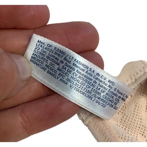 Old Navy Lace Full-Coverage Bra Adjustable Women 44DDD Light Pink NWT NEW - Picture 6 of 7